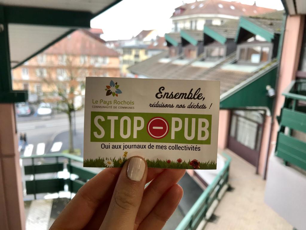 Demandez votre Stop-Pub  Communauté de communes du Pays Rochois